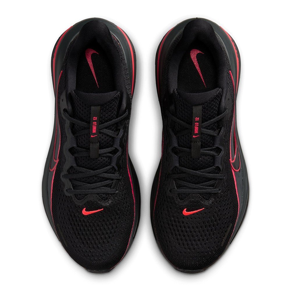 ナイキ（NIKE）（メンズ）ランニングシューズ ジョギングシューズ エア ウィンフロー 12 ブラック レッド HV9272-005 スポーツ シューズ トレーニング