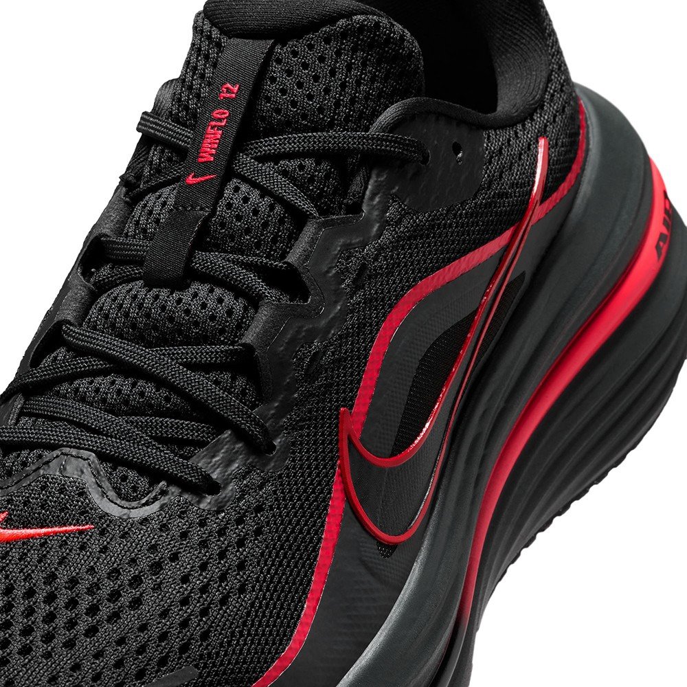 ナイキ（NIKE）（メンズ）ランニングシューズ ジョギングシューズ エア ウィンフロー 12 ブラック レッド HV9272-005 スポーツ シューズ トレーニング