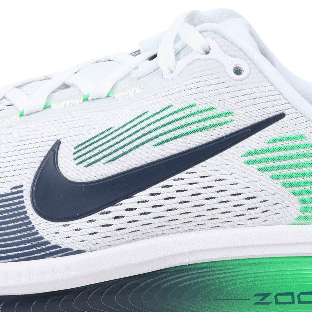 ナイキ（NIKE）（メンズ）ランニングシューズ ジョギングシューズ ズーム ボメロ 18 ワイド ホワイト IF0514-101 スポーツ シューズ トレーニング