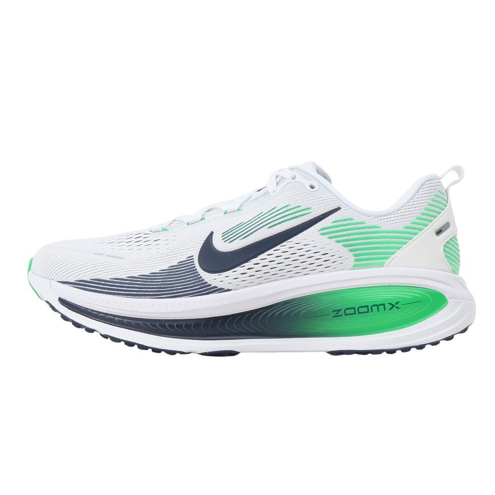 ナイキ（NIKE）（メンズ）ランニングシューズ ジョギングシューズ ズーム ボメロ 18 ワイド ホワイト IF0514-101 スポーツ シューズ トレーニング