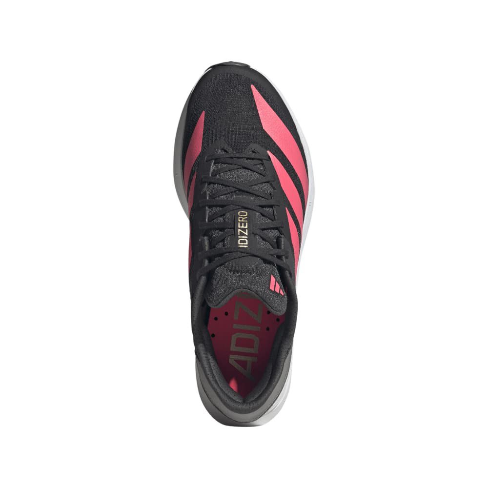 アディダス（adidas）（メンズ）ランニングシューズ ジョギングシューズ アディゼロ SL 2 ブラック ピンク NMQ07-KI3244 スポーツ シューズ