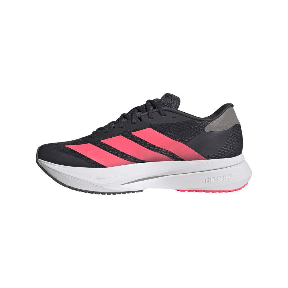 アディダス（adidas）（メンズ）ランニングシューズ ジョギングシューズ アディゼロ SL 2 ブラック ピンク NMQ07-KI3244 スポーツ シューズ