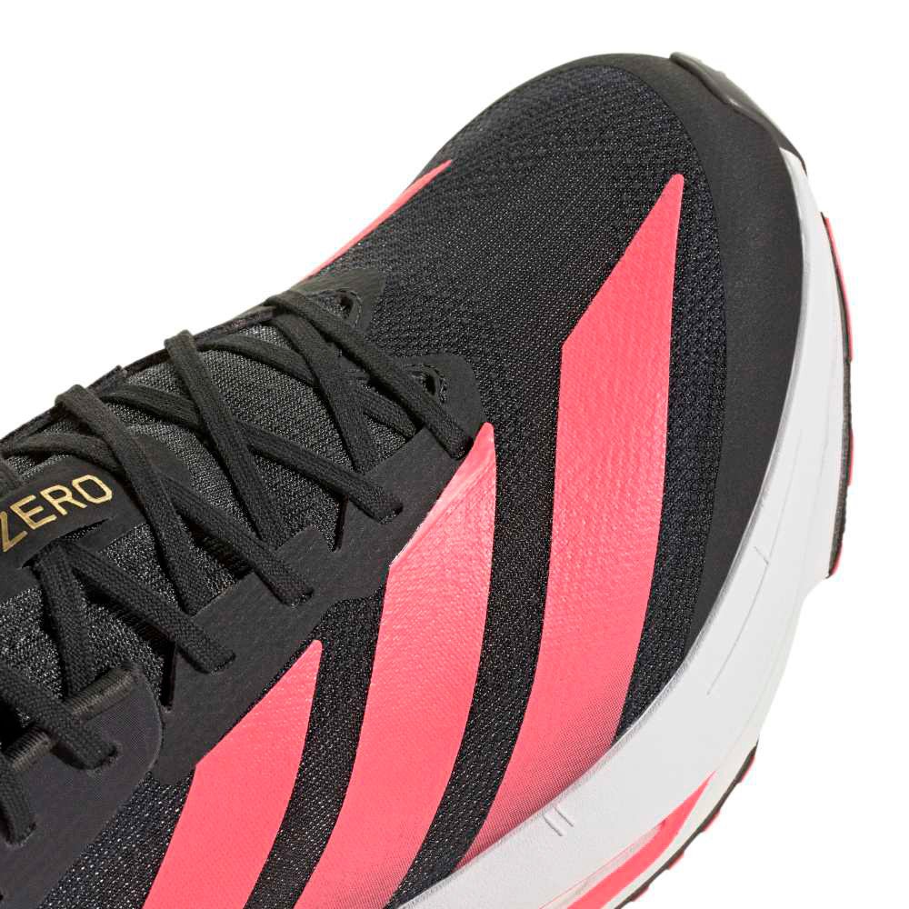 アディダス（adidas）（メンズ）ランニングシューズ ジョギングシューズ アディゼロ SL 2 ブラック ピンク NMQ07-KI3244 スポーツ シューズ