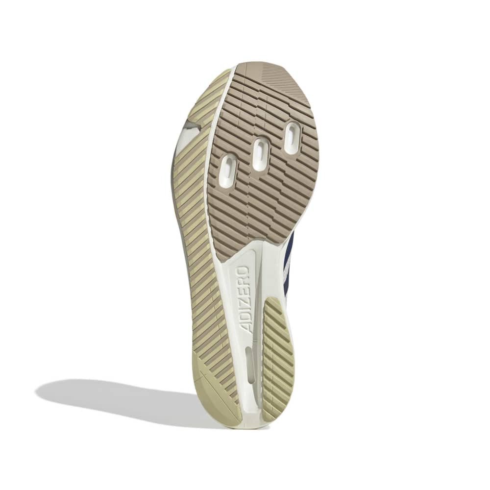アディダス（adidas）（メンズ）ランニングシューズ ジョギングシューズ アディゼロ SL2 ワイド ホワイト ブルー NMQ09-KI3240 スポーツ トレーニング シューズ