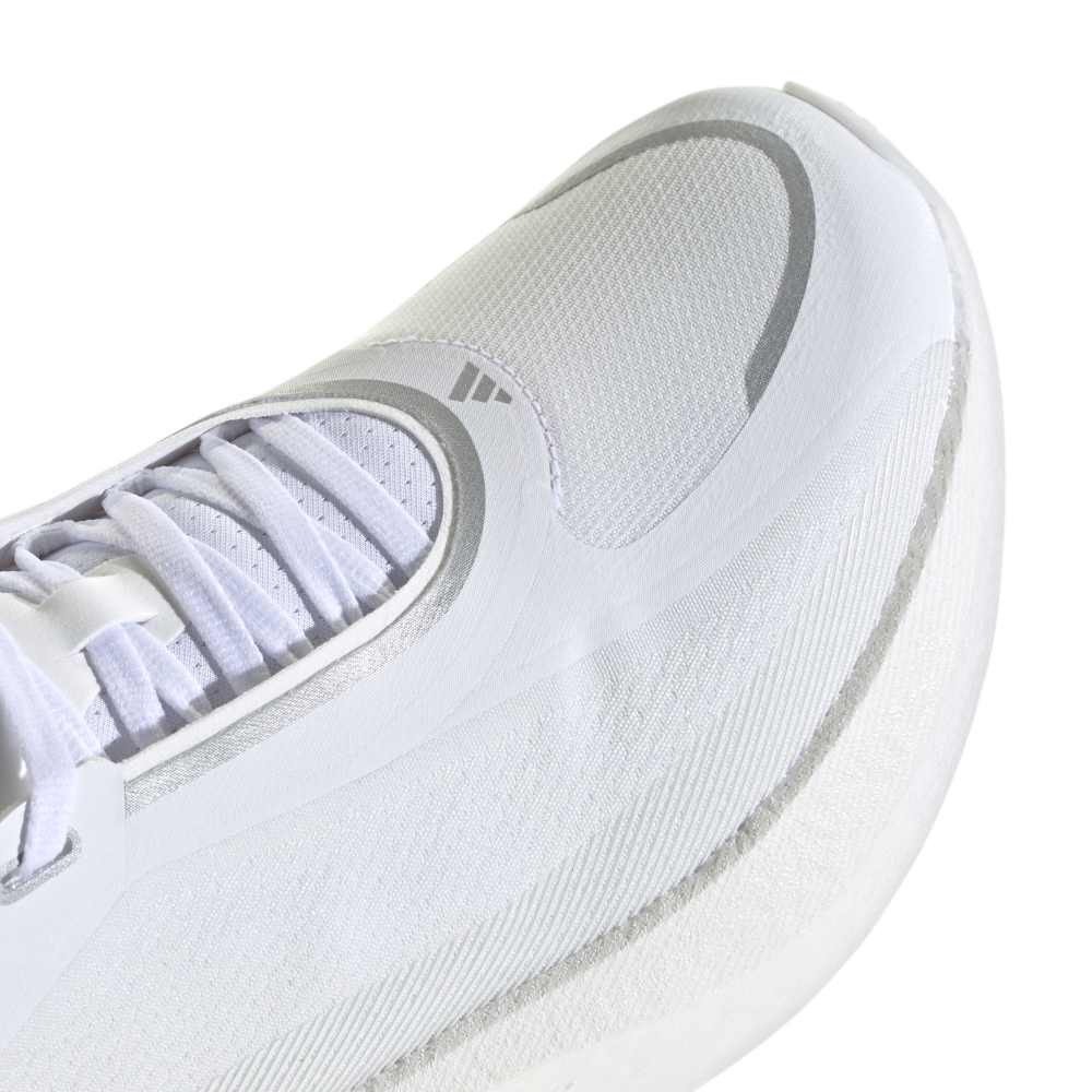 アディダス（adidas）（メンズ）ランニングシューズ ジョギングシューズ ハイパーブースト エッジ ホワイト シルバー OQQ28-KI4393 スポーツ シューズ