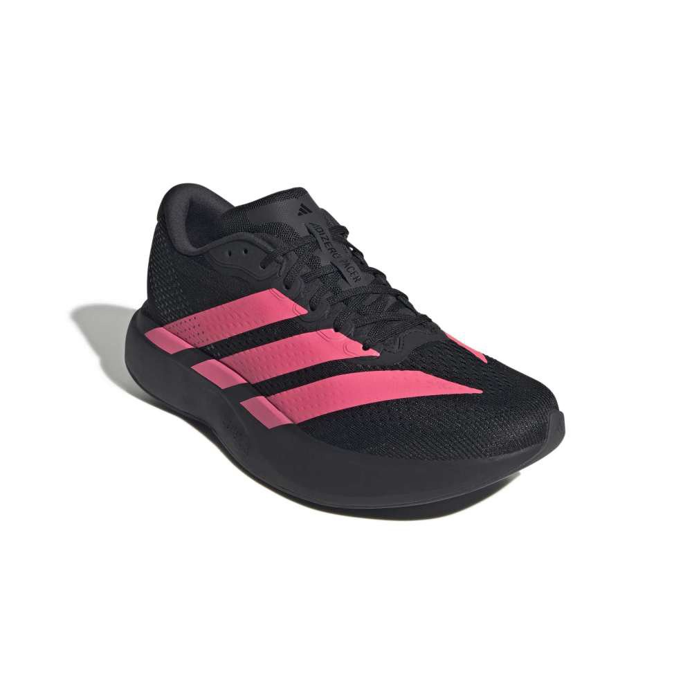 アディダス（adidas）（メンズ）ランニングシューズ スポーツシューズ アディゼロ ペーサー ブラック ピンク ORB66-KZ6841 ジョギングシューズ