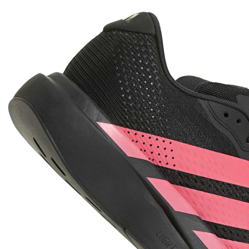 アディダス（adidas）（メンズ）ランニングシューズ スポーツシューズ アディゼロ ペーサー ブラック ピンク ORB66-KZ6841 ジョギングシューズ