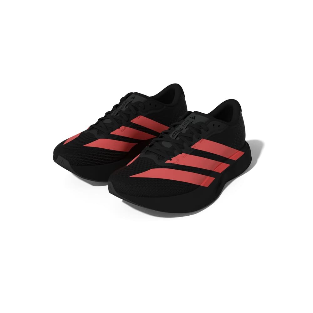 アディダス（adidas）（メンズ）ランニングシューズ スポーツシューズ アディゼロ ペーサー ブラック ピンク ORB66-KZ6841 ジョギングシューズ