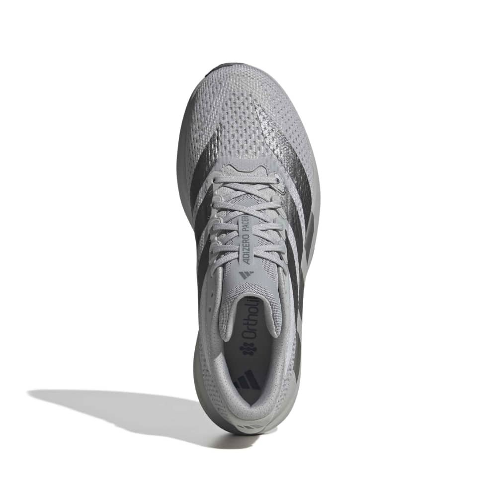 アディダス（adidas）（メンズ）ランニングシューズ ジョギングシューズ アディゼロ ペーサー グレー シルバー ORB66-KZ6847 スポーツ シューズ トレーニング