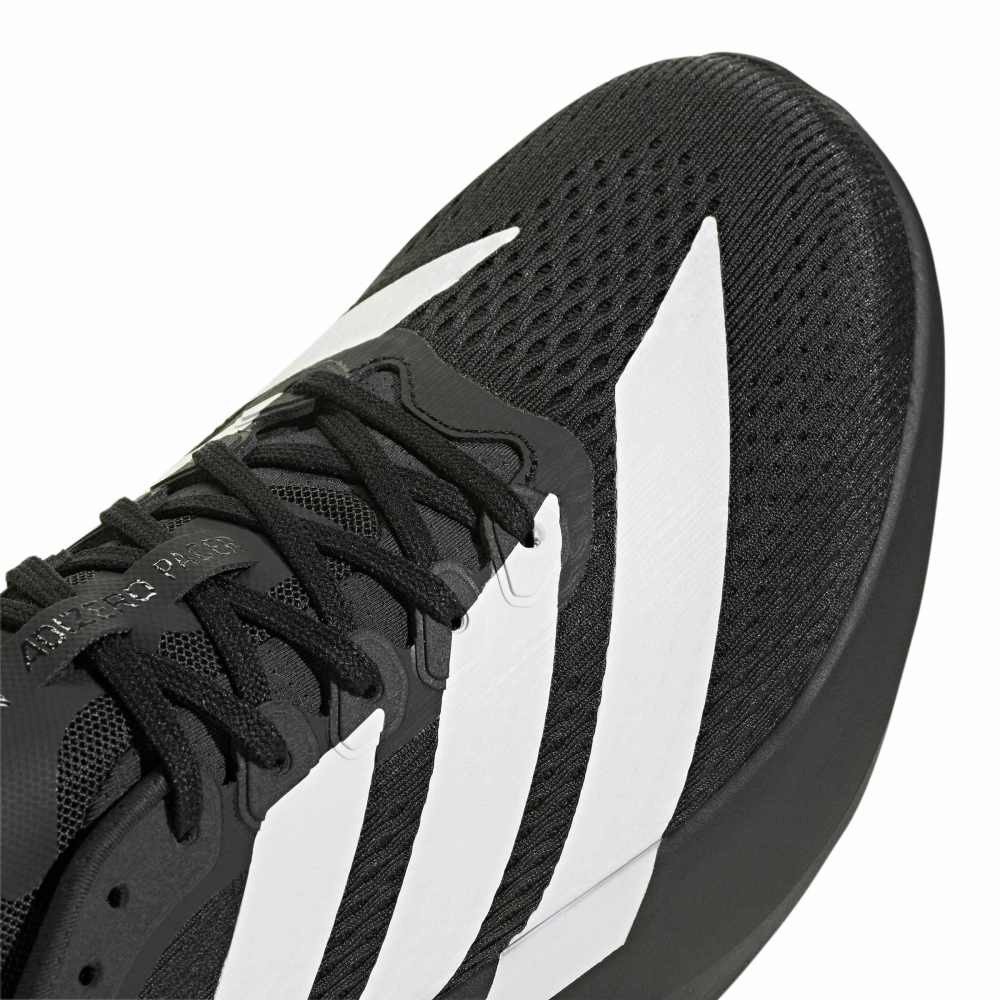 アディダス（adidas）（メンズ）ランニングシューズ ジョギングシューズ アディゼロ ペーサー ブラック ホワイト ORB66-KZ6848 スポーツ シューズ トレーニング