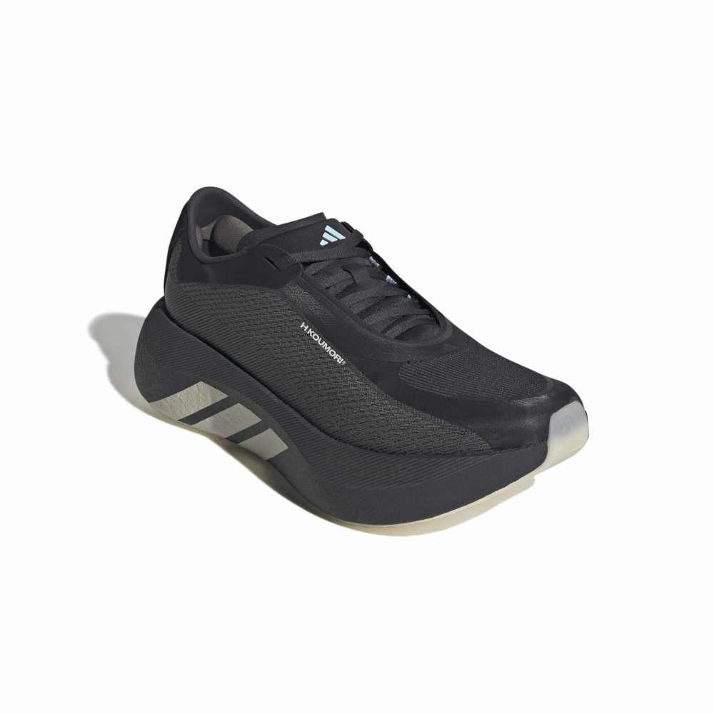 アディダス（adidas）（メンズ）ランニングシューズ ハイパーブースト エッジ チャコールグレー OSV94-KH5376 ジョギングシューズ スポーツ シューズ