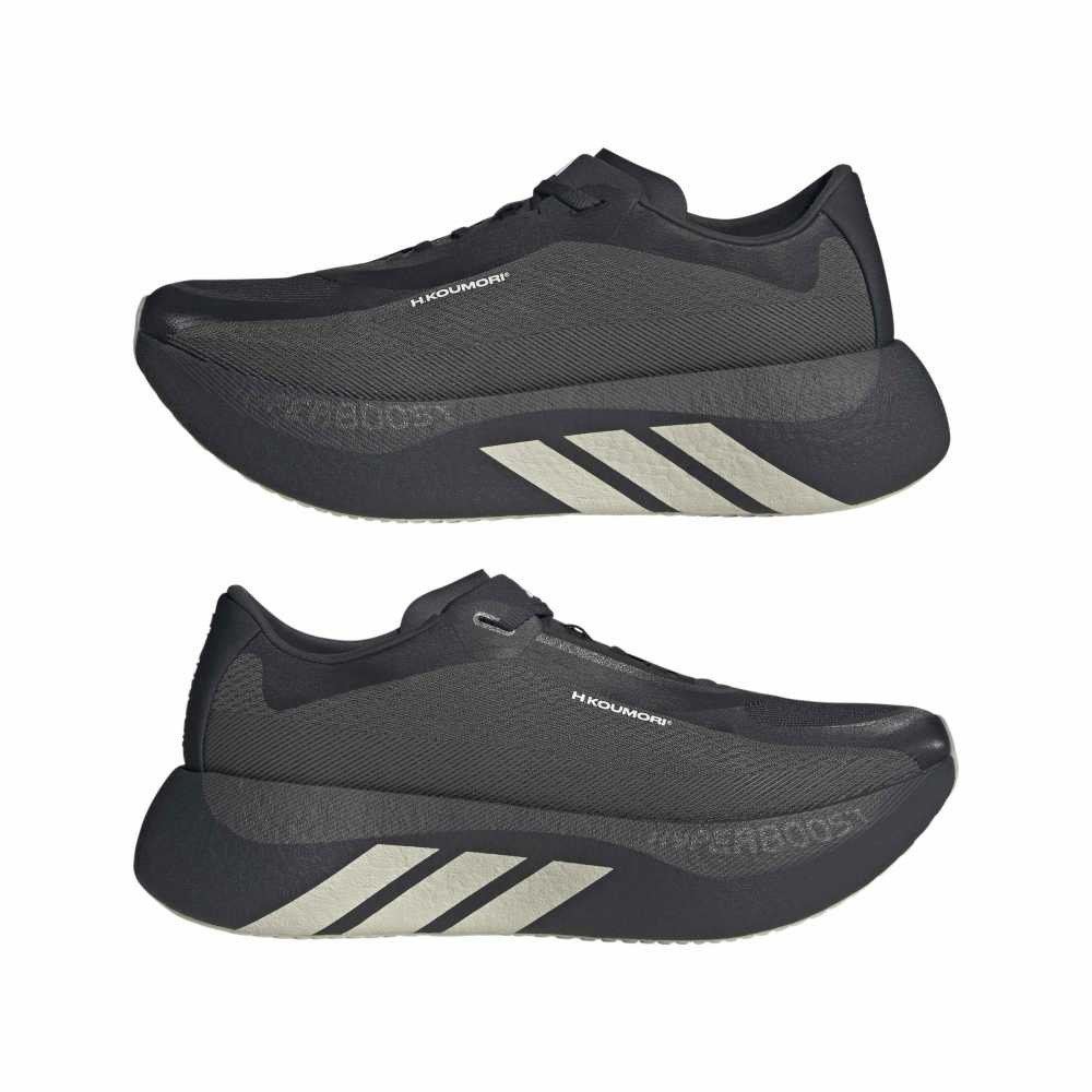 アディダス（adidas）（メンズ）ランニングシューズ ハイパーブースト エッジ チャコールグレー OSV94-KH5376 ジョギングシューズ スポーツ シューズ