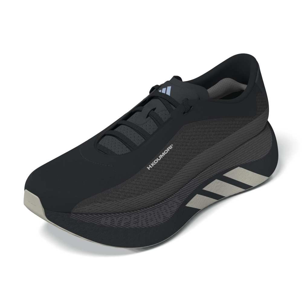 アディダス（adidas）（メンズ）ランニングシューズ ハイパーブースト エッジ チャコールグレー OSV94-KH5376 ジョギングシューズ スポーツ シューズ