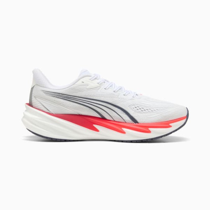 プーマ（PUMA）（メンズ）ランニングシューズ ジョギングシューズ ヴェロシティ ニトロ 5 ホワイト レッド 31294405 スポーツ シューズ トレーニング