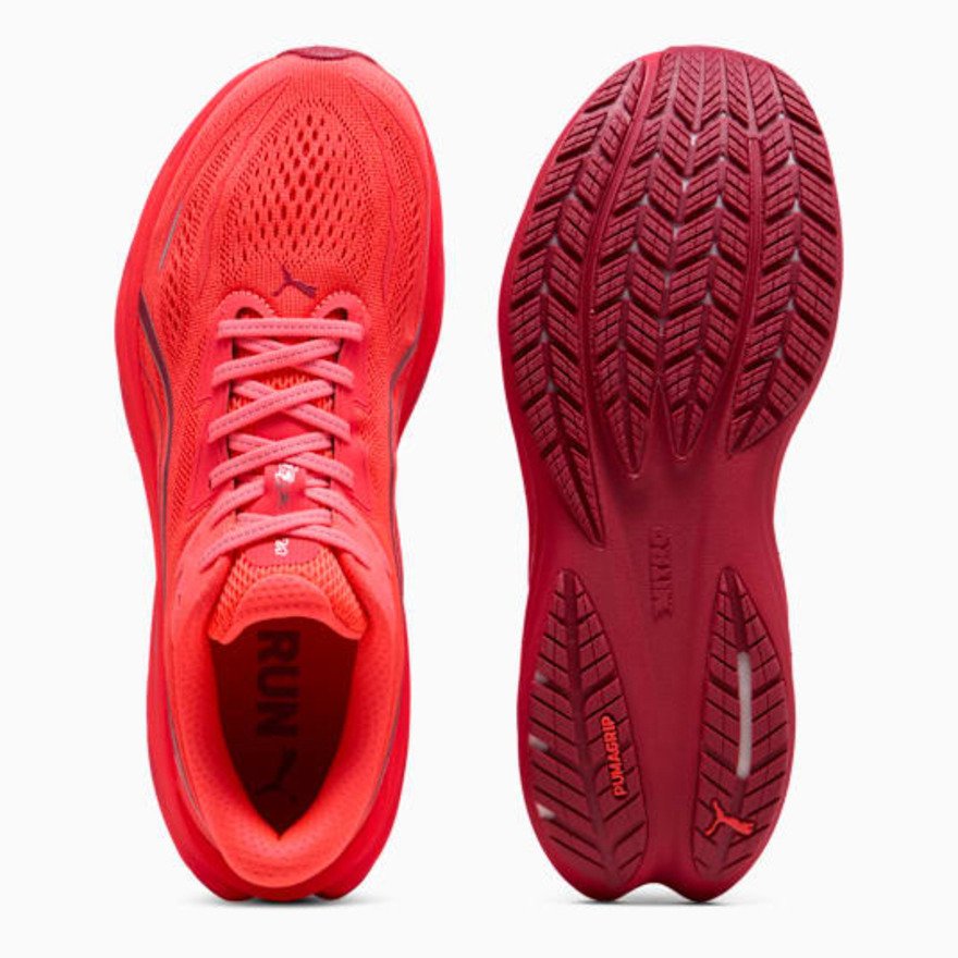 プーマ（PUMA）（メンズ）ランニングシューズ ジョギングシューズ ヴェロシティ ニトロ 5 レッド 31294414 スポーツ シューズ トレーニング