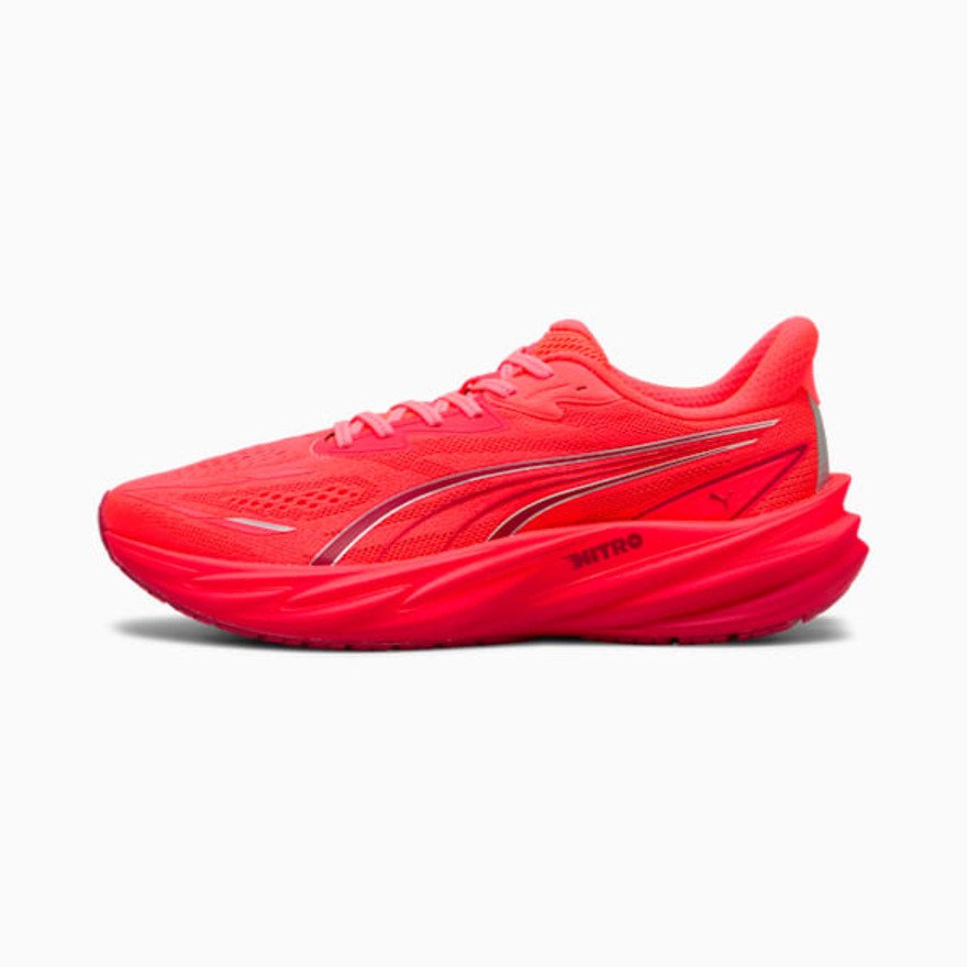 プーマ（PUMA）（メンズ）ランニングシューズ ジョギングシューズ ヴェロシティ ニトロ 5 レッド 31294414 スポーツ シューズ トレーニング