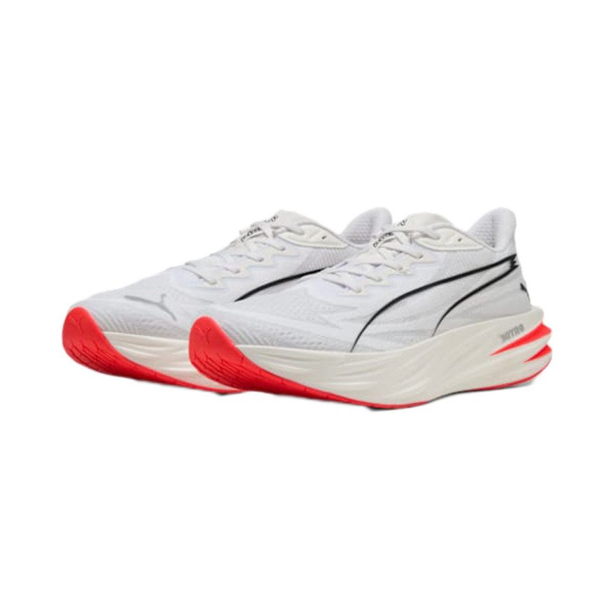 M*p様  Boost ランニングシューズ ホワイト/ターコイズ/イ プーマ（PUMA）（メンズ）ランニングシューズ ジョギングシューズ