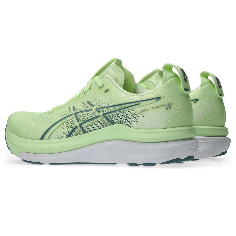 アシックス（ASICS）（メンズ）ランニングシューズ ジョギングシューズ ゲルカヤノ 33 黄緑 1011C167.750 スポーツ シューズ トレーニング