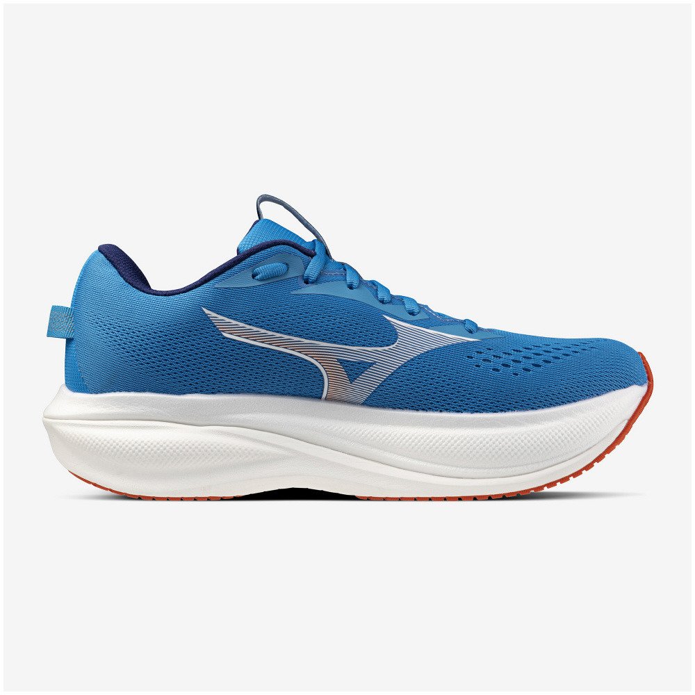 ミズノ（MIZUNO）（メンズ）ランニングシューズ ジョギングシューズ ウエーブライダー 30 ブルー ホワイト J1GM262053 スポーツシューズ