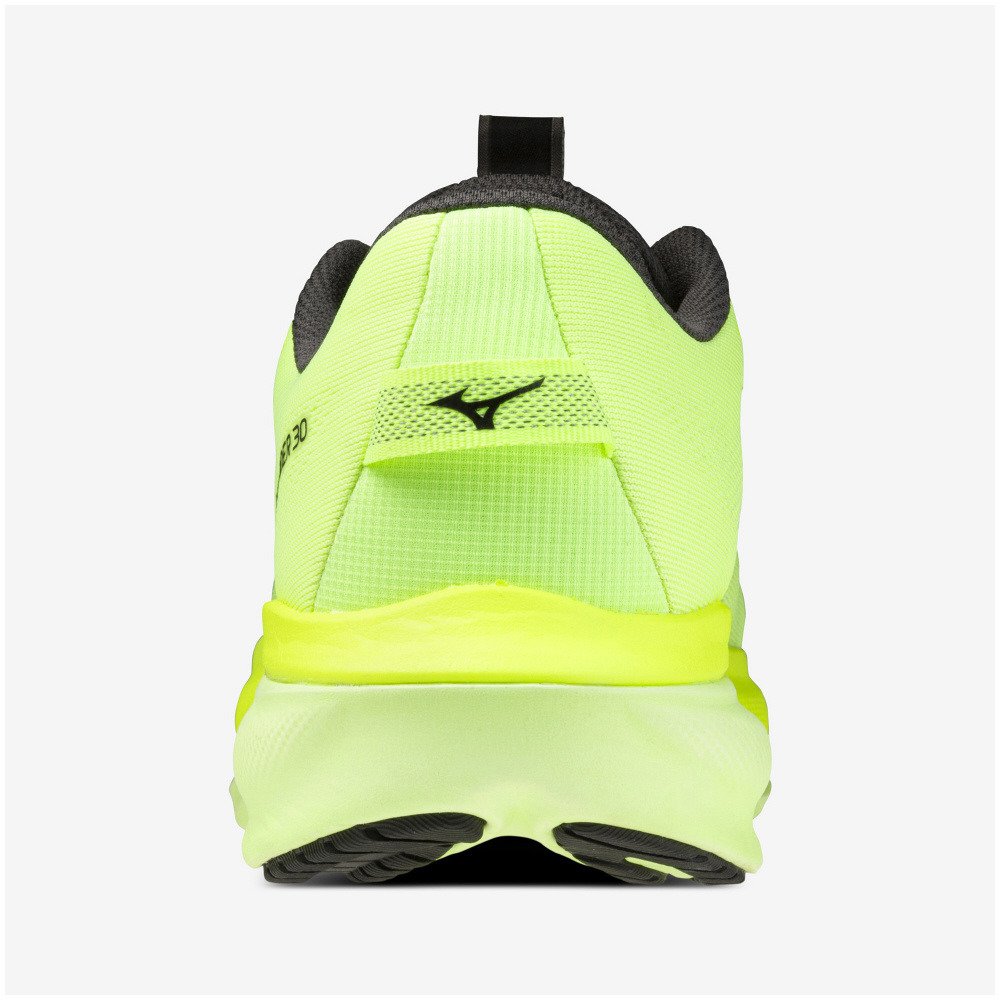 ミズノ（MIZUNO）（メンズ）ランニングシューズ ジョギングシューズ ウエーブライダー 30 イエロー ブラック J1GM262058 スポーツシューズ 