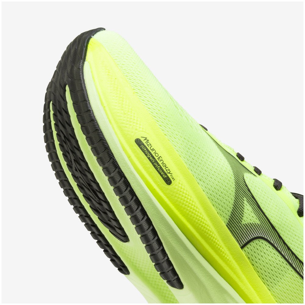 ミズノ（MIZUNO）（メンズ）ランニングシューズ ジョギングシューズ ウエーブライダー 30 イエロー ブラック J1GM262058 スポーツシューズ 