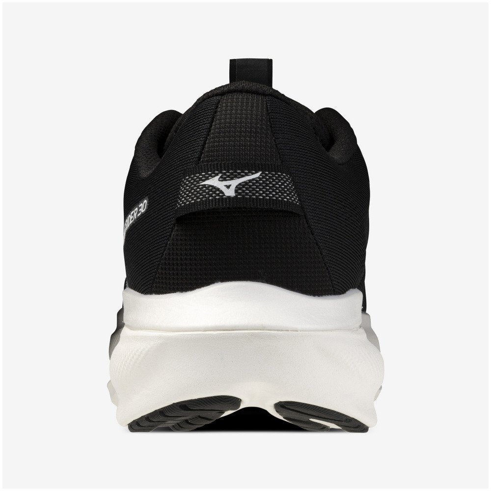 ミズノ（MIZUNO）（メンズ、レディース）ランニングシューズ ジョギングシューズ ウエーブライダー 30 ブラック ホワイト J1GU262081 スポーツシューズ