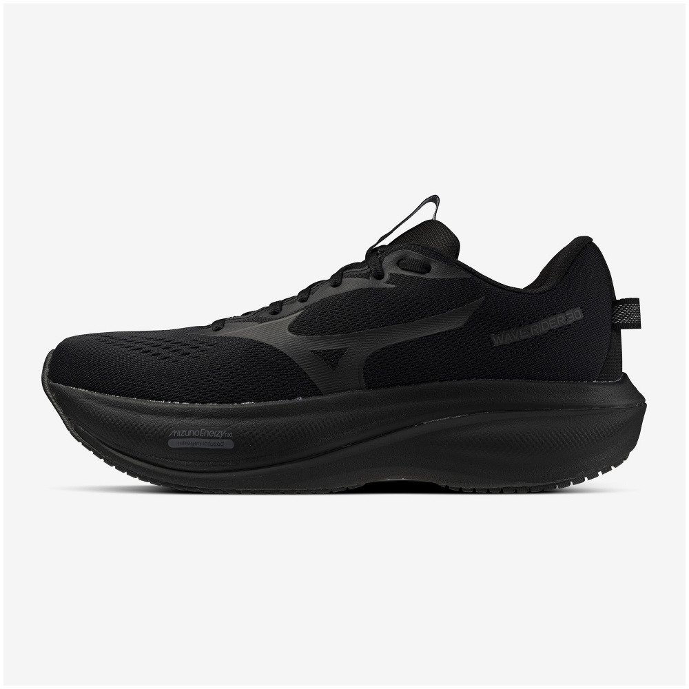 ミズノ（MIZUNO）（メンズ、レディース）ランニングシューズ ジョギングシューズ ウエーブライダー 30 SW ブラック J1GU262182 スポーツシューズ