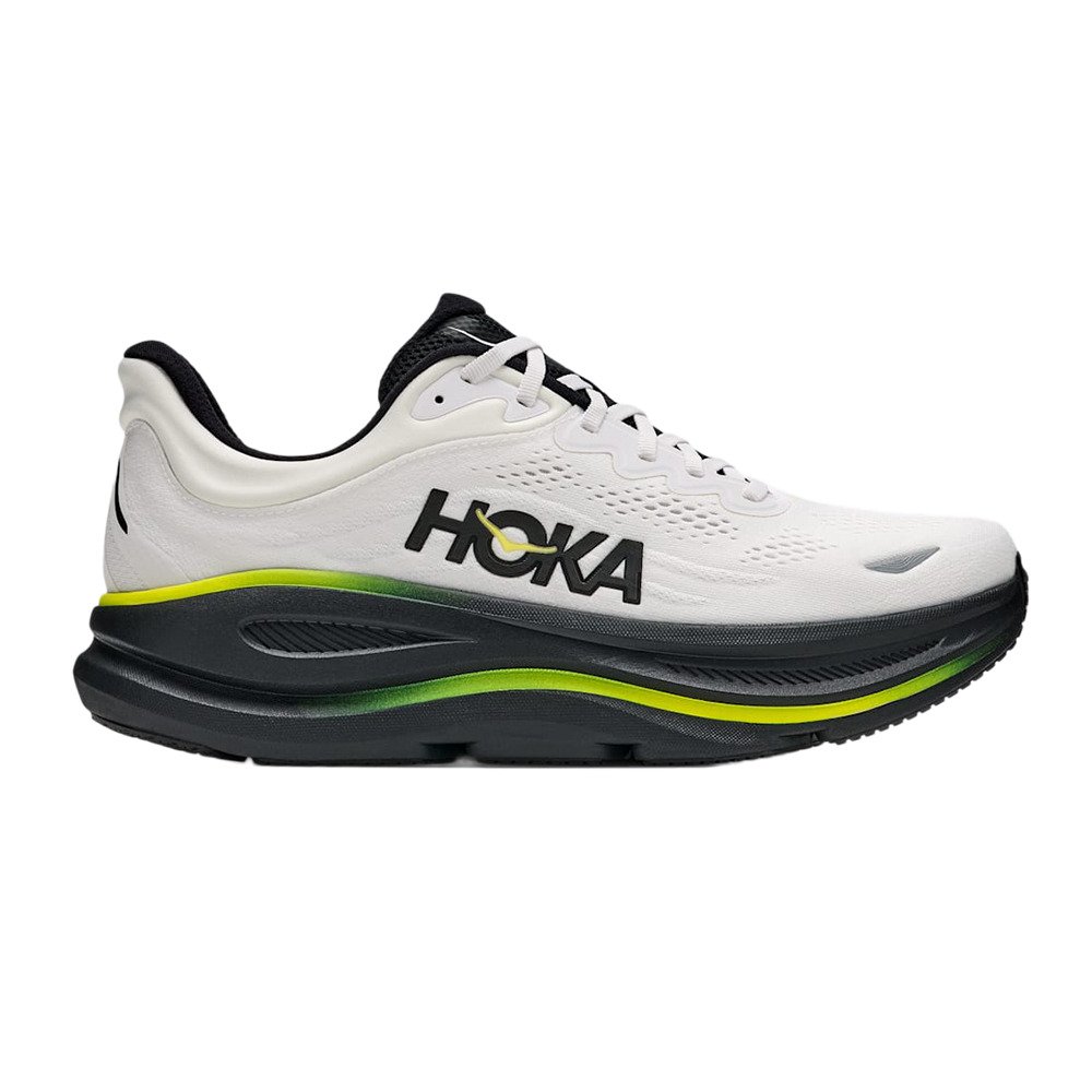 ホカ（HOKA）（メンズ）ランニングシューズ ジョギングシューズ ボンダイ 9 ホワイトブラック 1162011-WTCT スポーツ シューズ トレーニング