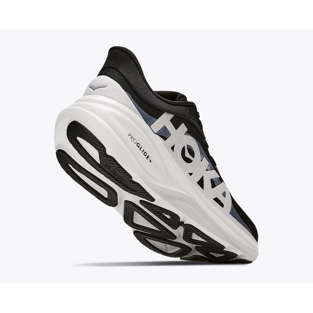 ホカ（HOKA）（メンズ）ランニングシューズ ジョギングシューズ クリフトン プロ ブラック ホワイト 1176510-BKCS スポーツ シューズ トレーニング