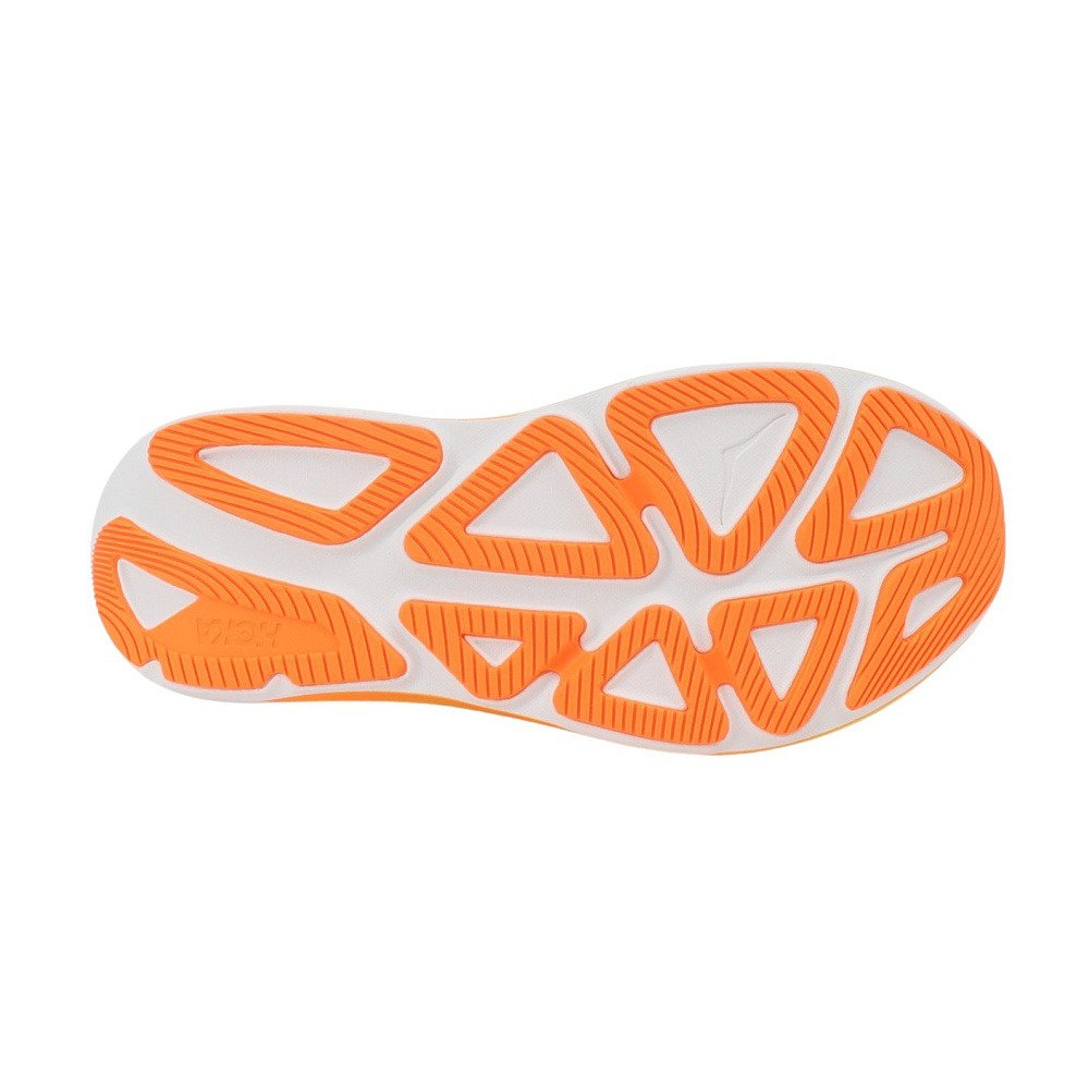 ホカ（HOKA）（メンズ）ランニングシューズ ジョギングシューズ クリフトン プロ ホワイト オレンジ 1176510-CMCGR スポーツ シューズ トレーニング