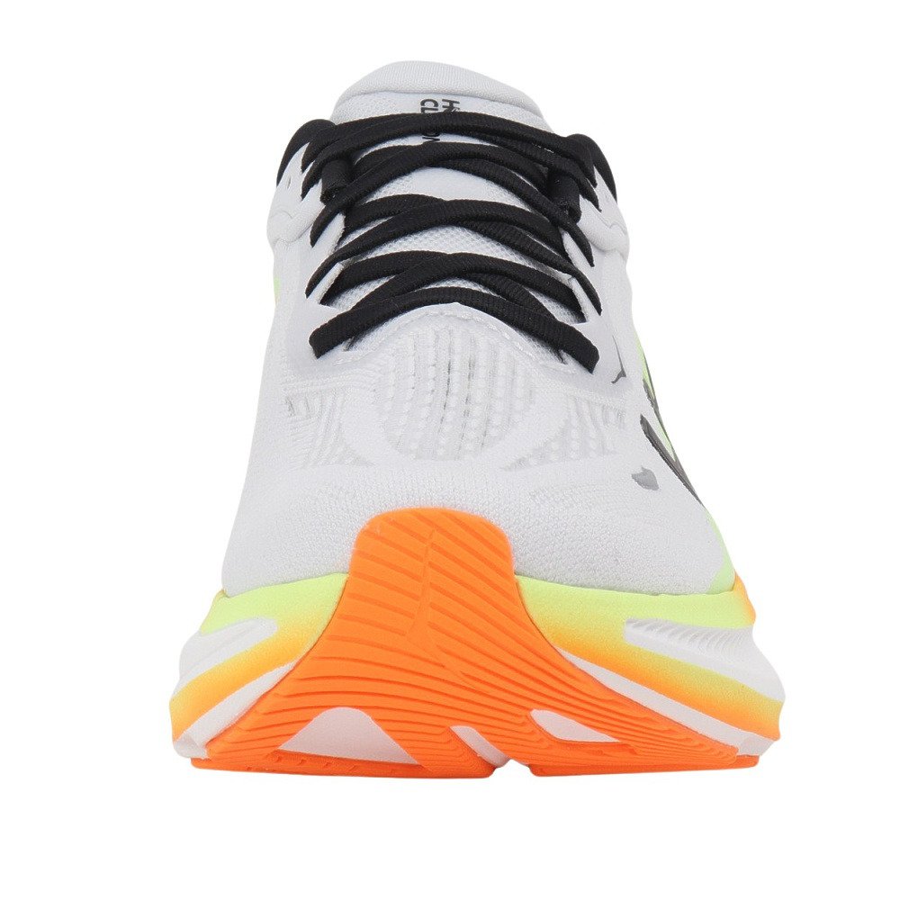 ホカ（HOKA）（メンズ）ランニングシューズ ジョギングシューズ クリフトン プロ ホワイト オレンジ 1176510-CMCGR スポーツ シューズ トレーニング
