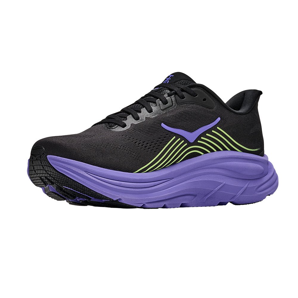 ホカ（HOKA）（メンズ）ランニングシューズ ジョギングシューズ クリフトン 11 ブラック パープル 1176572-BNNY 