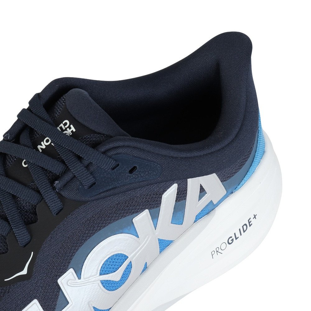 ホカ（HOKA）（メンズ）ランニングシューズ ジョギングシューズ クリフトン プロ ワイド ブルー 1177531-VFT スポーツ シューズ トレーニング