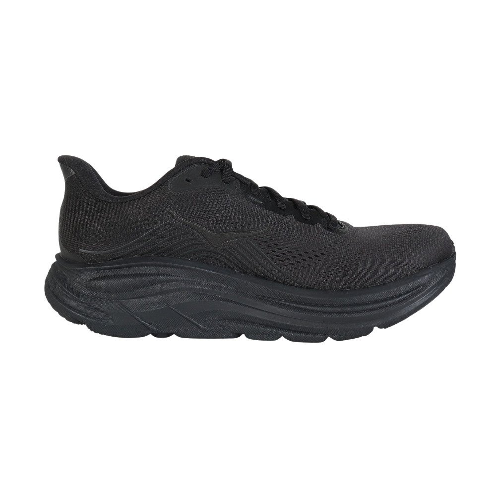 ホカ（HOKA）（メンズ）ランニングシューズ ジョギングシューズ クリフトン 11 ワイド ブラック 1177538-BBLC スポーツ シューズ トレーニング