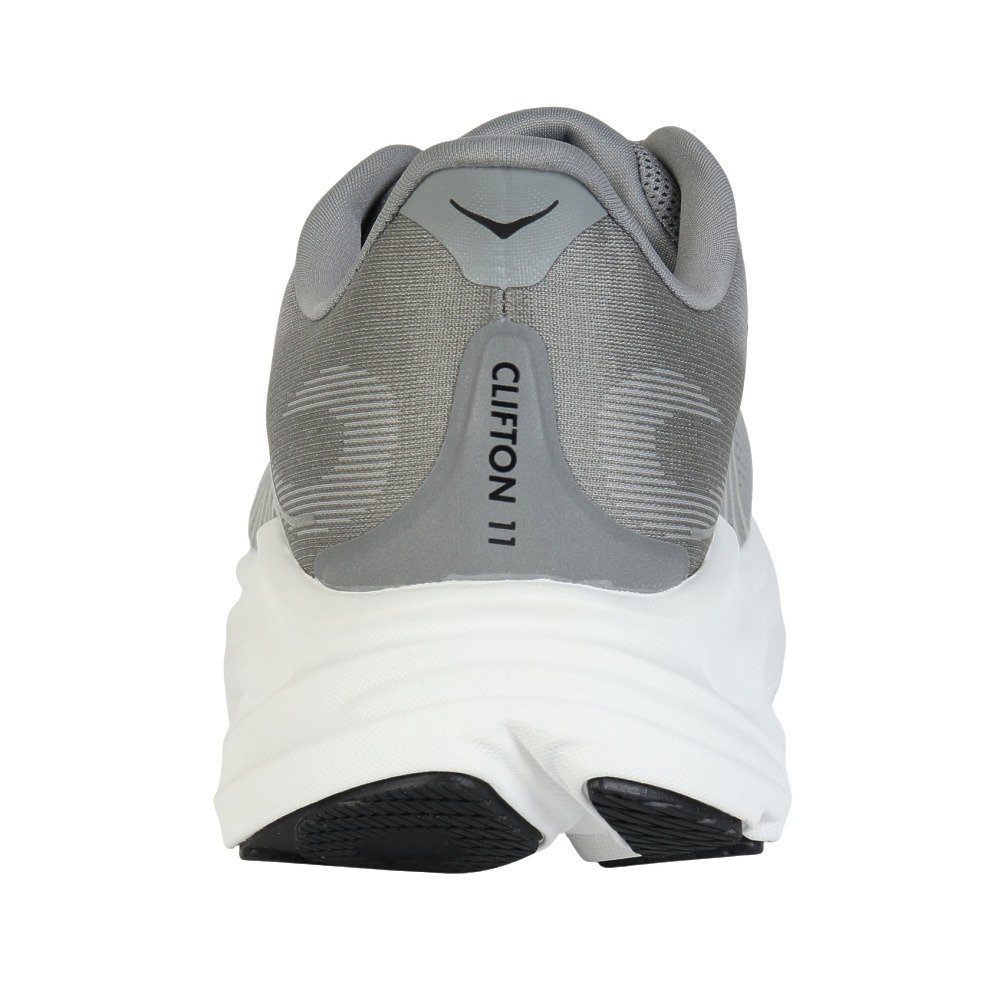 ホカ（HOKA）（メンズ）ランニングシューズ ジョギングシューズ クリフトン 11 ワイド グレー 1177538-GCTC スポーツ シューズ トレーニング