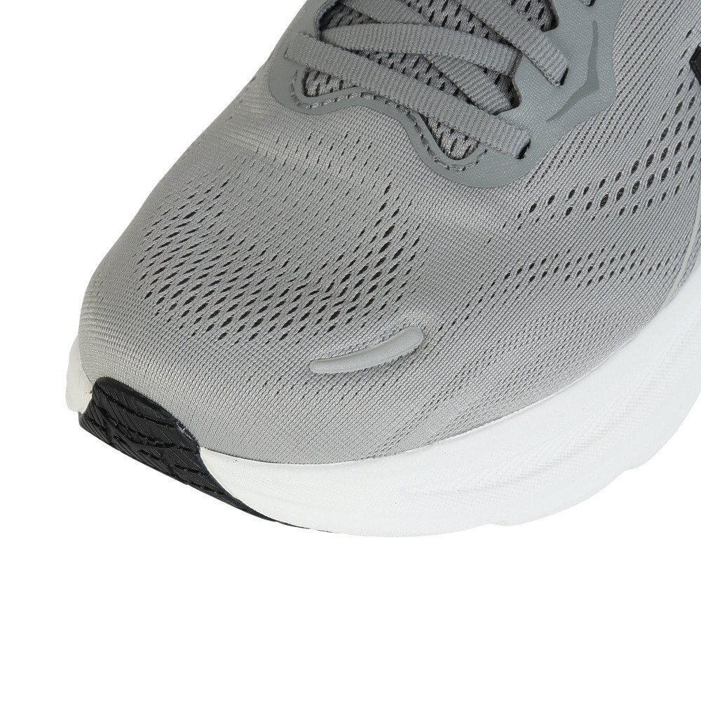 ホカ（HOKA）（メンズ）ランニングシューズ ジョギングシューズ クリフトン 11 ワイド グレー 1177538-GCTC スポーツ シューズ トレーニング