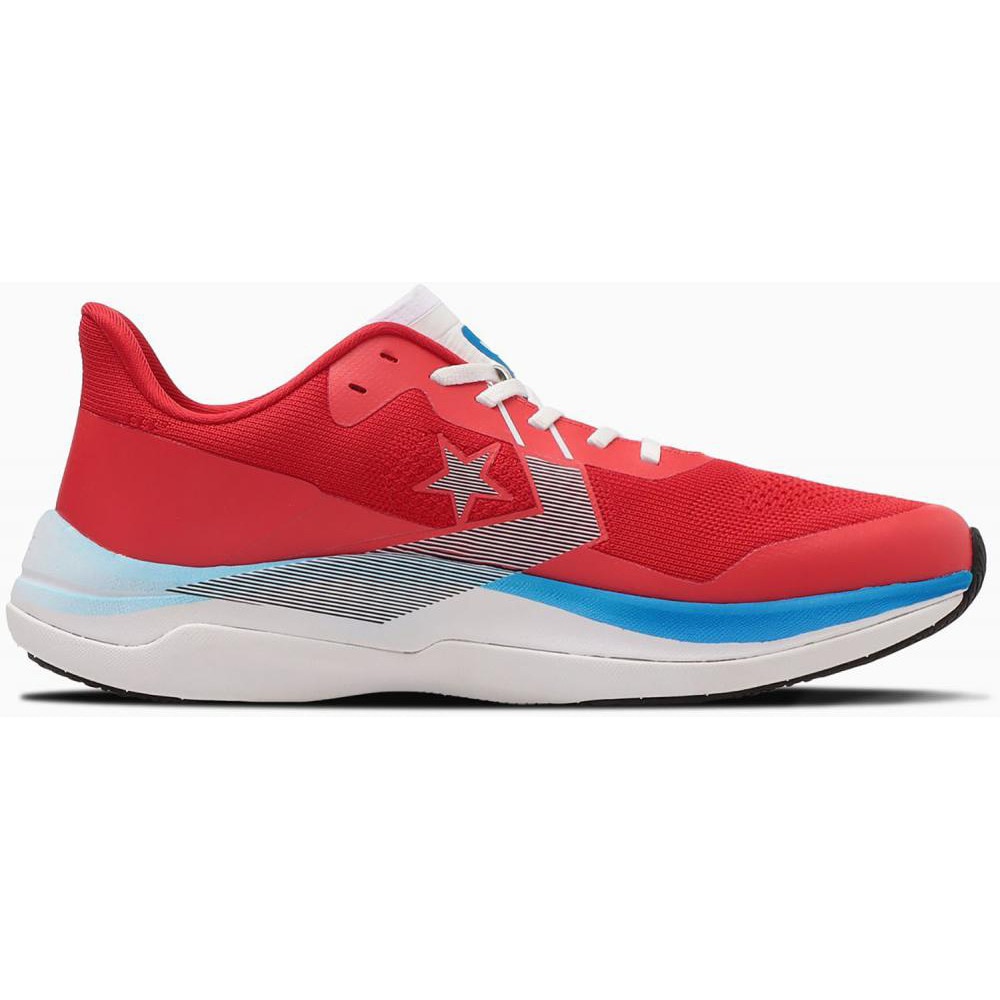コンバース（CONVERSE）（メンズ、レディース）ランニングシューズ ジョギングシューズ コンズ ランデュアル 34201890 レッド/トリコ