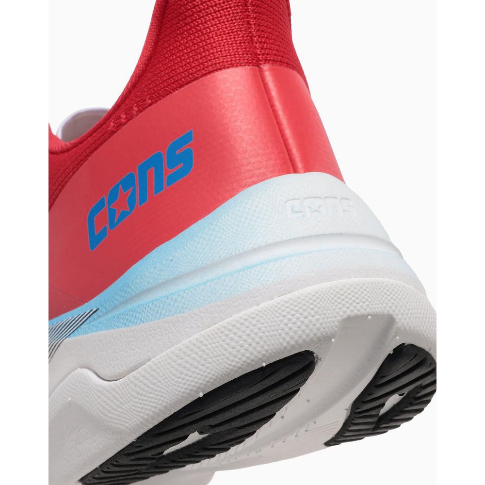 コンバース（CONVERSE）（メンズ、レディース）ランニングシューズ ジョギングシューズ コンズ ランデュアル 34201890 レッド/トリコ