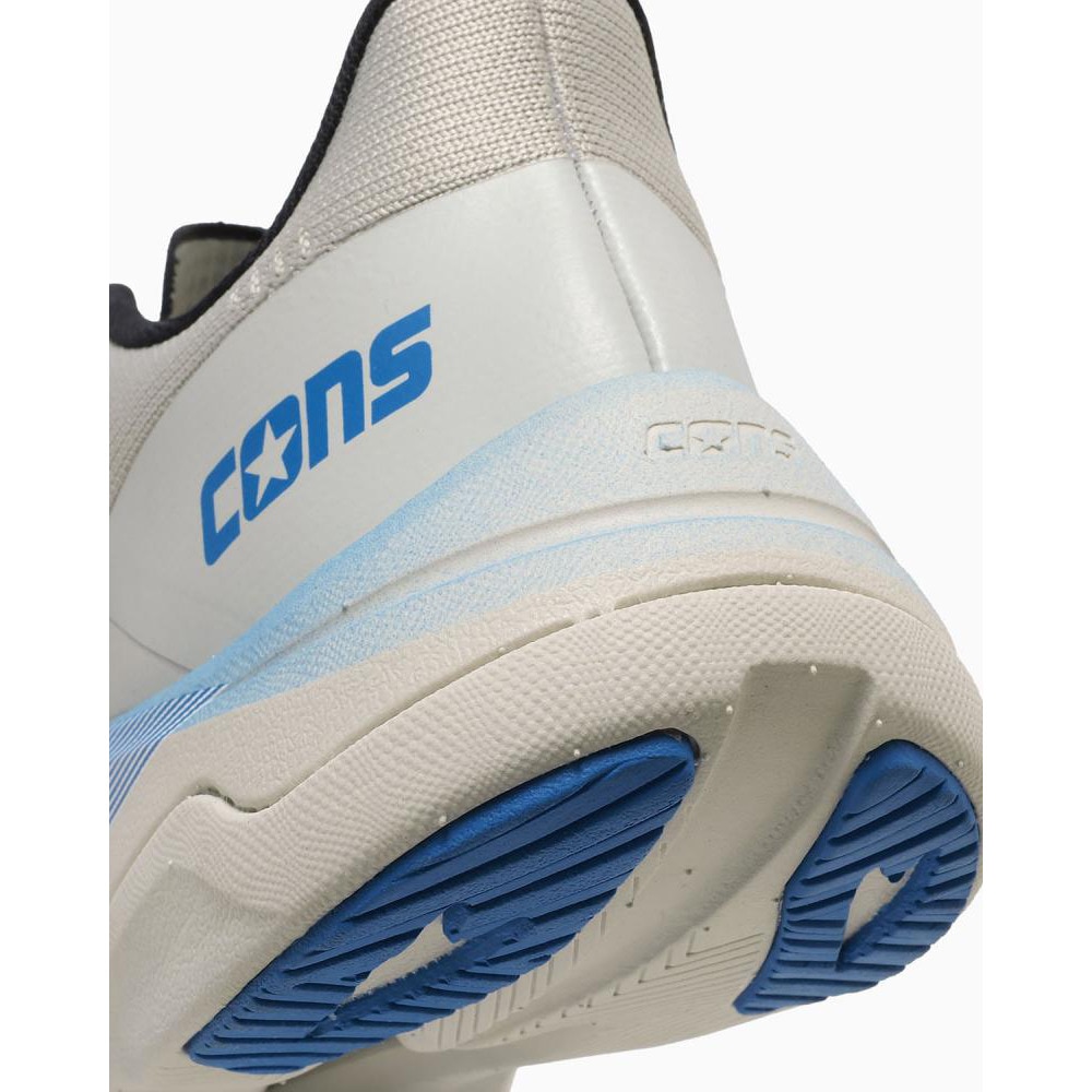 コンバース（CONVERSE）（メンズ、レディース）ランニングシューズ ジョギングシューズ コンズ ランデュアル 34201893 ライトグレー/ブルー