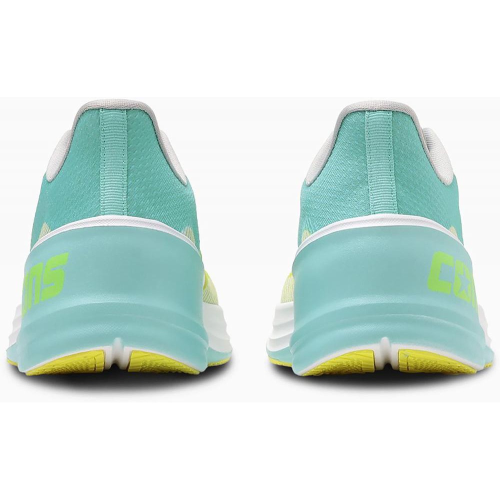 コンバース（CONVERSE）（メンズ、レディース）ランニングシューズ ジョギングシューズ コンズ ランスラッシュ 34201900 ライム/ホワイト