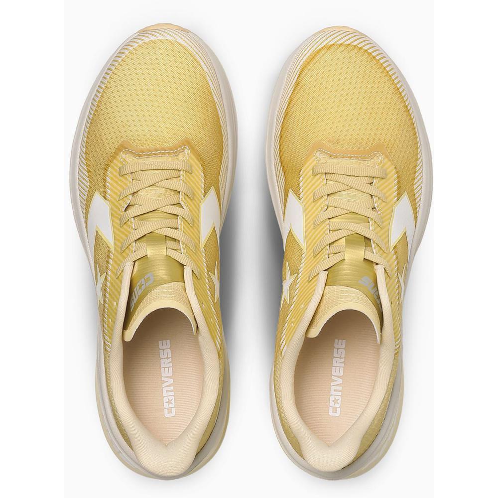 コンバース（CONVERSE）（メンズ、レディース）ランニングシューズ ジョギングシューズ コンズ ランスラッシュ 34201904 ゴールド/ホワイト