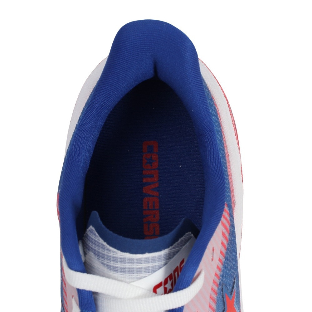 コンバース（CONVERSE）（メンズ）ランニングシューズ ジョギングシューズ コンズ ランスラッシュ 34202110 ホワイト/レッド/ブルー