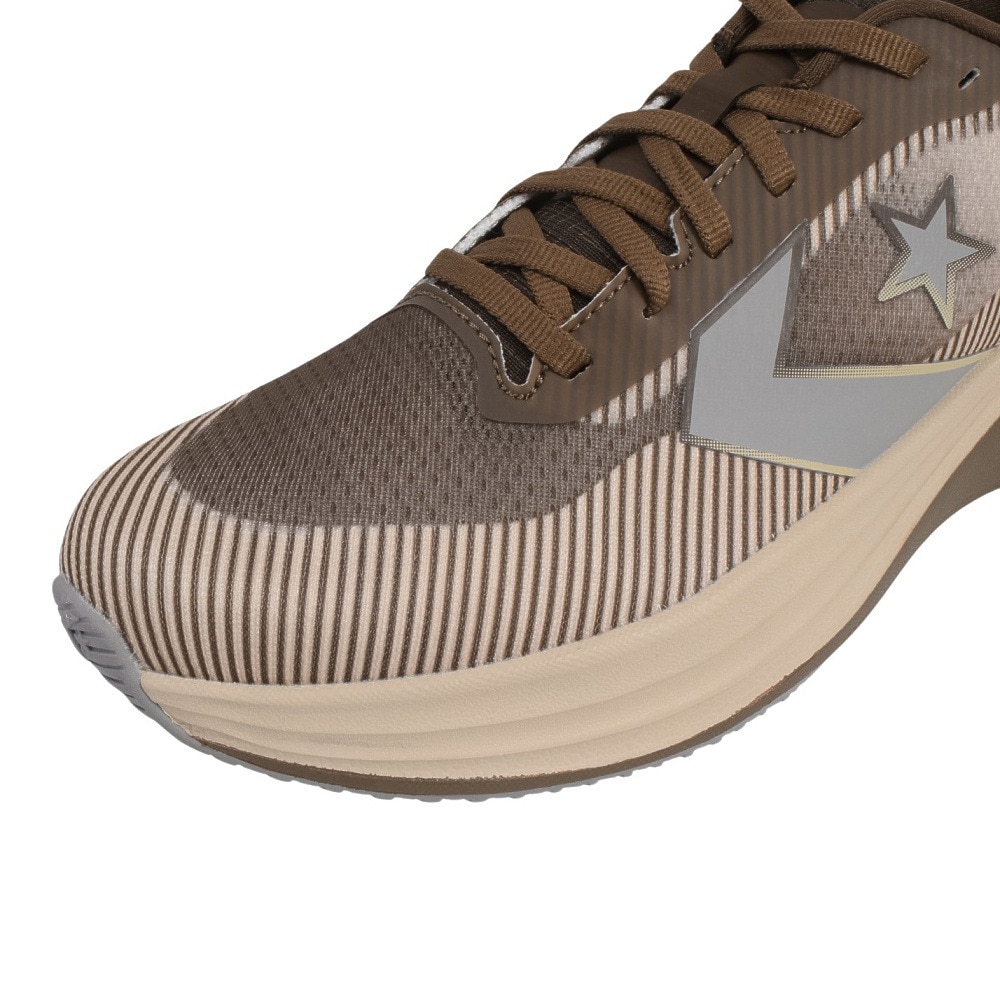 コンバース（CONVERSE）（メンズ）ランニングシューズ ジョギングシューズ コンズ ランスラッシュ 34202112 ブラウン/ベージュ