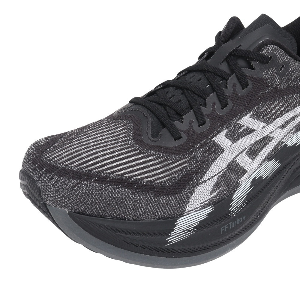 アシックス（ASICS）（メンズ、レディース）ランニング ジョギングシューズ スーパーブラスト 2 ブラック ホワイト 1013A160.001