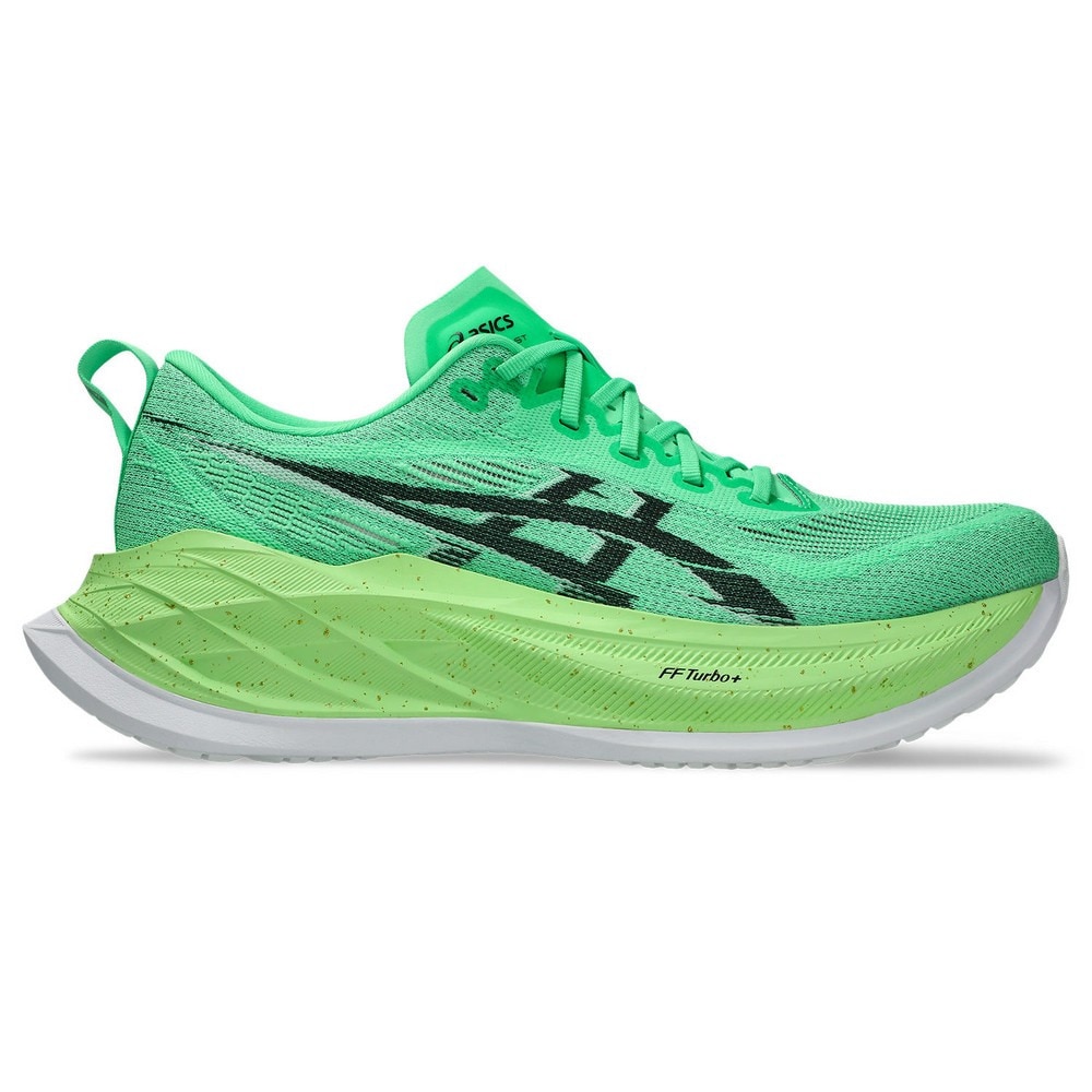 アシックス（ASICS）（メンズ、レディース）ランニングシューズ ジョギングシューズ スーパーブラスト 2 グリーン ブラック 1013A185.300
