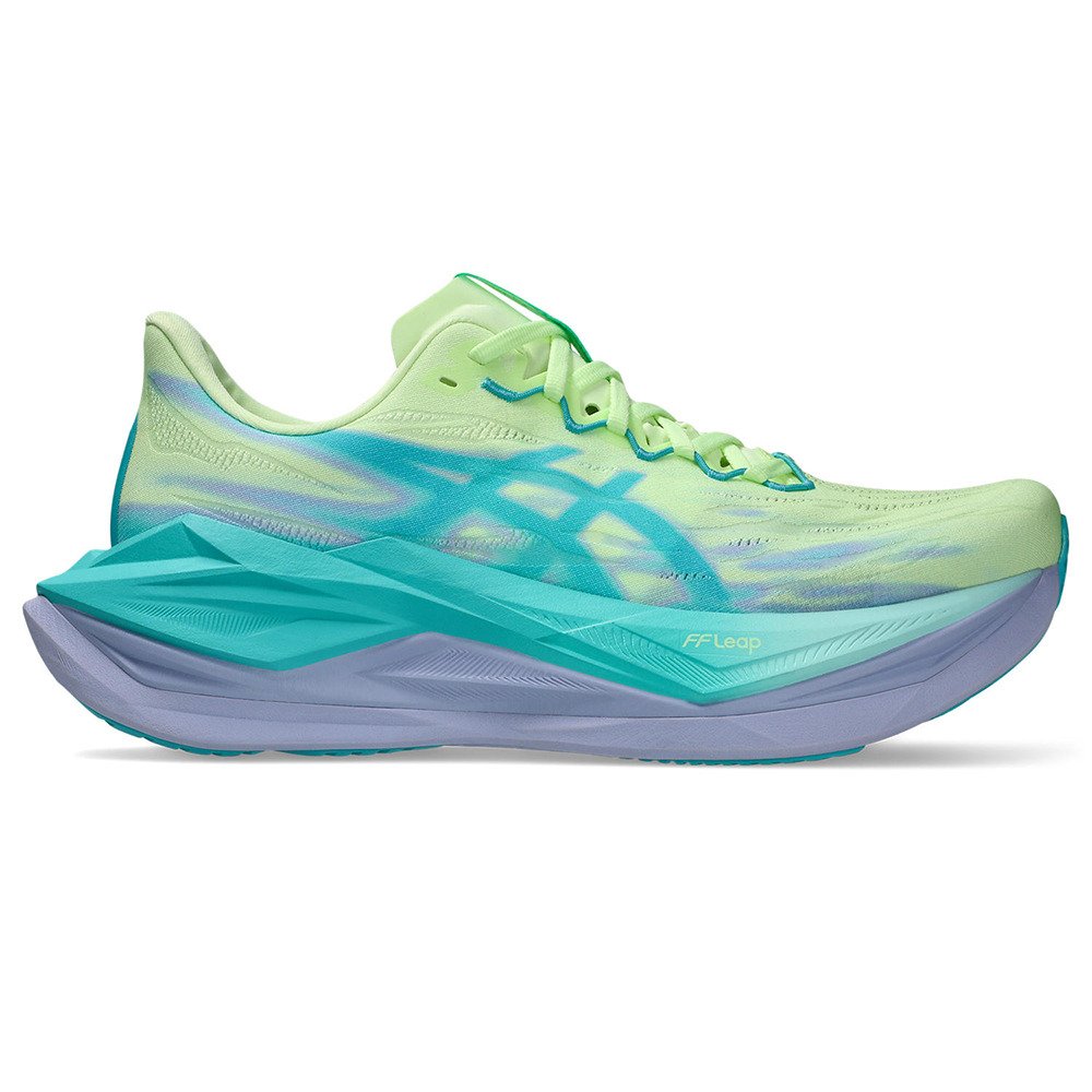 アシックス（ASICS）（メンズ、レディース）ランニングシューズ トレーニングシューズ スーパーブラスト 3 グリーン ブルー 1013A177.750 お一人様一点まで