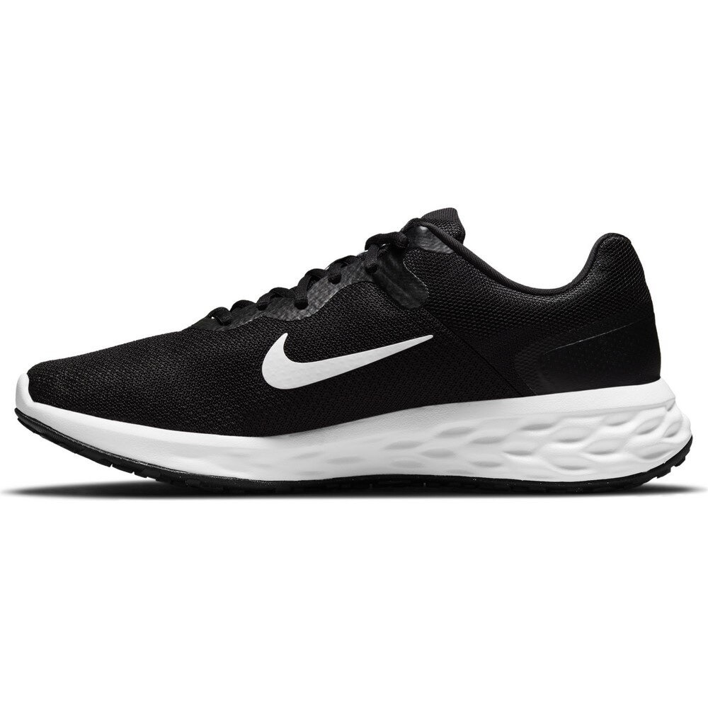 ナイキ（NIKE）（メンズ）レボリューション 6 NN ブラック ホワイト 黒 白 DC3728-003 ランニングシューズ 靴 スポーツ スニーカー ジョギング マラソン 部活