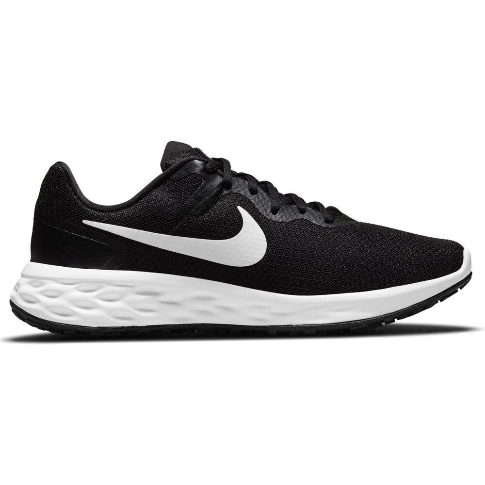 ナイキ（NIKE）（メンズ）レボリューション 6 NN ブラック ホワイト 黒 白 DC3728-003 ランニングシューズ 靴 スポーツ スニーカー ジョギング マラソン 部活