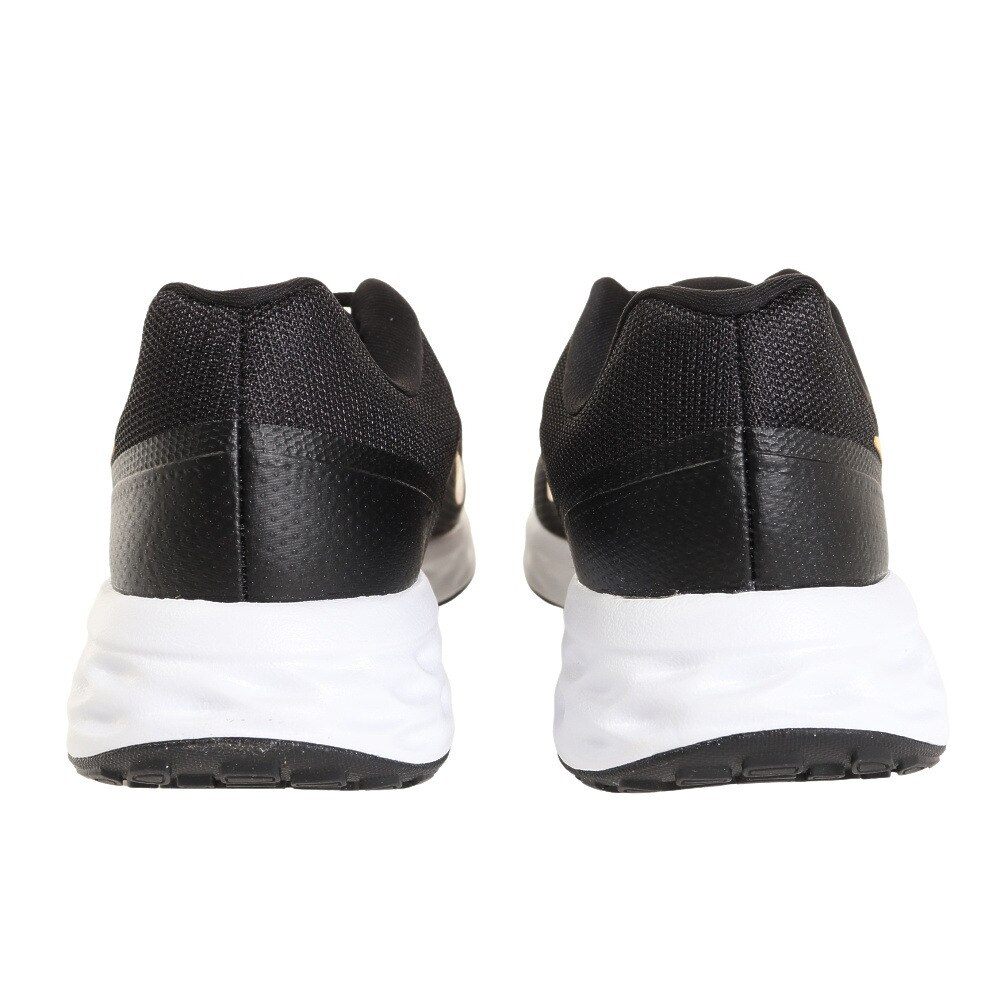 ナイキ（NIKE）（メンズ）ランニングシューズ レボリューション 6 NN ブラック 黒 DC3728-013 スニーカー ジョギング 長距離 部活 通勤 通学 シンプル★★★