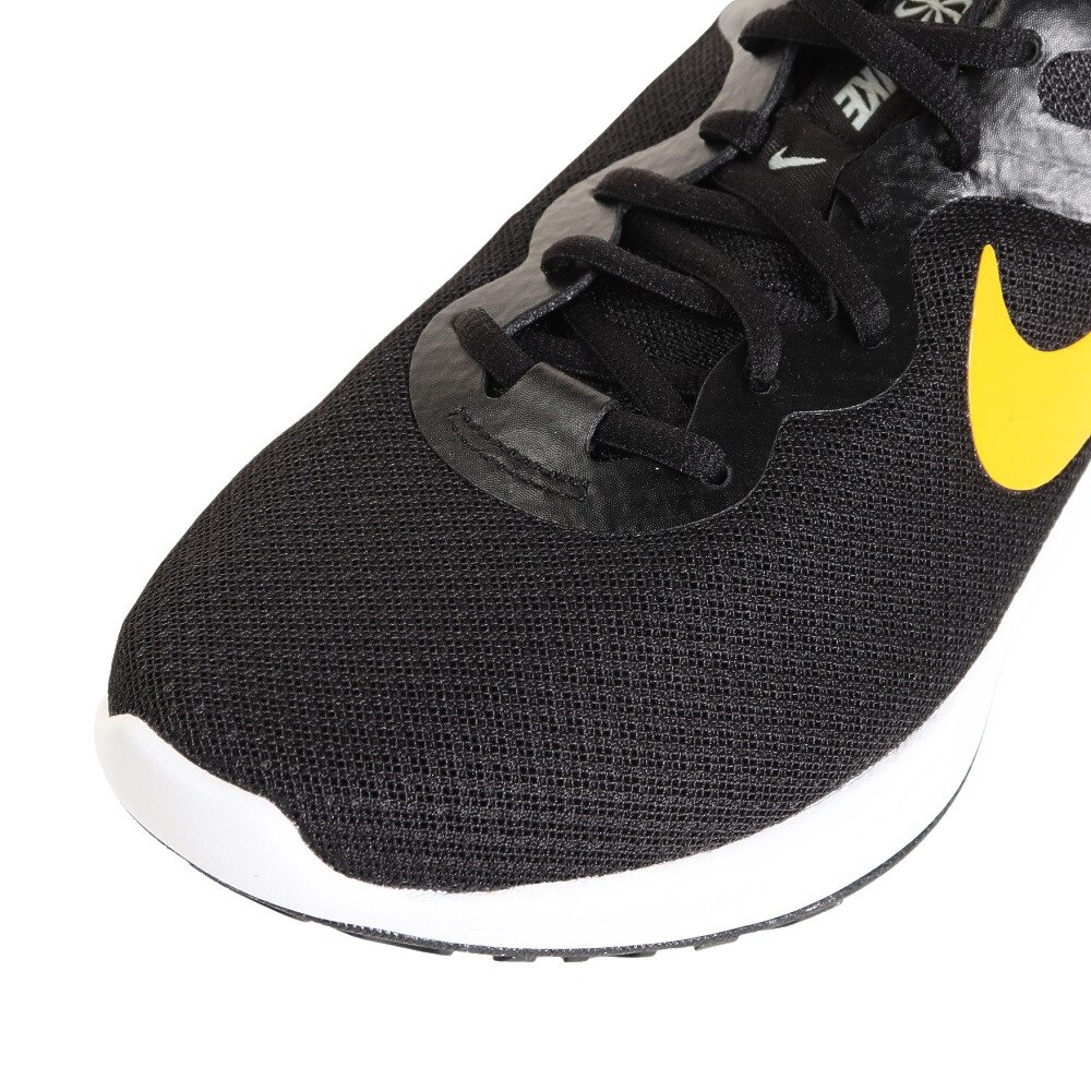 ナイキ（NIKE）（メンズ）ランニングシューズ レボリューション 6 NN ブラック 黒 DC3728-013 スニーカー ジョギング 長距離 部活 通勤 通学 シンプル★★★